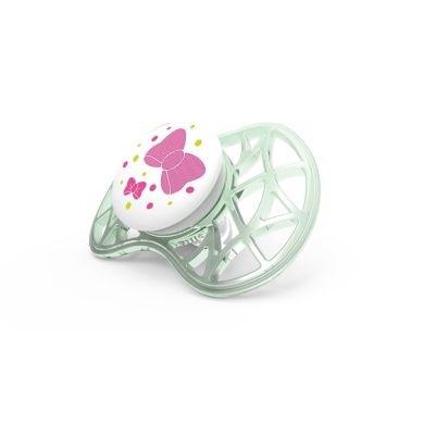 Симетрична силіконова пустушка Nuvita Air 6-12 міс. 2 шт. NV7081Pink, Рожевий, 2