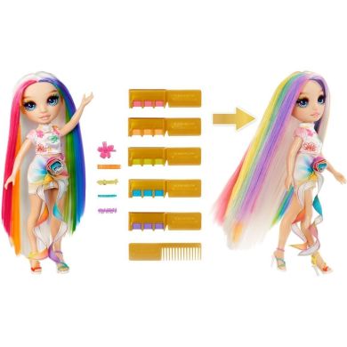 Ігровий набір з лялькою RAINBOW HIGH (РЕЙНБОУ ХАЙ) серії Крейда для волосся та стиль АМАЯ 526780