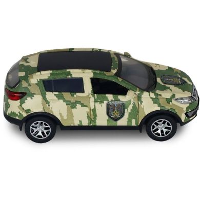 Автомодель серии Шевроны Героев MITSUBISHI PAJERO 4WD TURBO 47 ОМБр 250361M