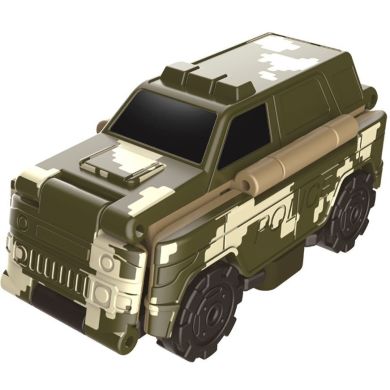 Машинка-трансформер Flip Cars 2в1 Командна вантажівка і вантажівка-заправник ВВС EU463875-29