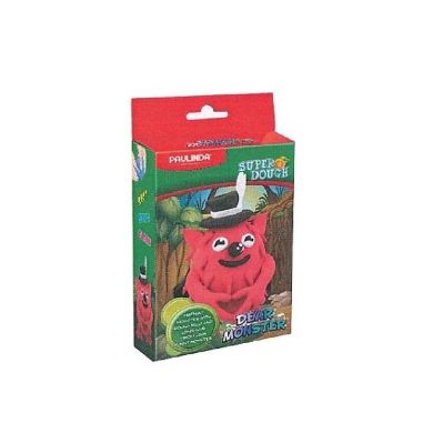 Набор для лепки Paulinda Super Dough Dear Monster Красный PL-081536-3