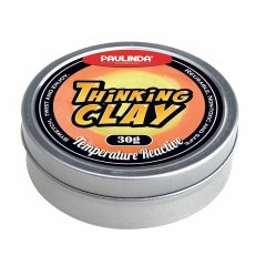 Умный пластилин Paulinda Thinking Clay Изменение цвет 30г желтый/оранжевый PL-170705-TCTR-01