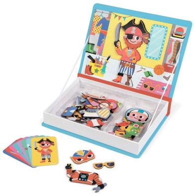 Магнітна книга Janod Вбрання для хлопчика J02719