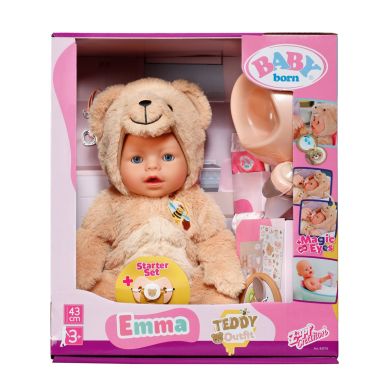 Лялька Baby Born &ndash; Емма у костюмі ведмедика