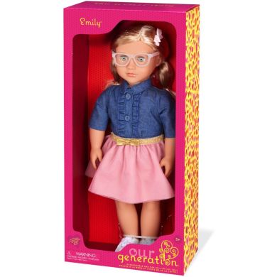 Лялька Our Generation Емілі в джинсовій сорочці 46 см BD31475Z