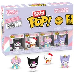 Набір ігрових фігурок BITTY POP! серії Sanrio КУРОМІ (4 фігурки в ас.) 85715