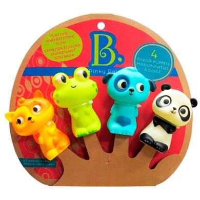 Ігровий набір Battat Пальчиковий театр Весела компанія BX1739Z, Різнокольоровий