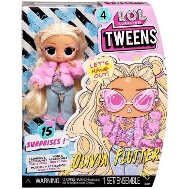 Ігровий набір з лялькою L.O.L. SURPRISE! серії Tweens S4 ОЛІВІЯ ФЛАТТЕР (з аксесуарами) 588733