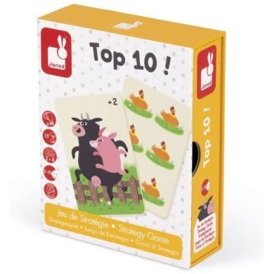 Настільна гра мемо Janod Топ 10 J02760