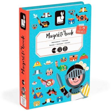 Магнітна книга Janod Вбрання для хлопчика J02719