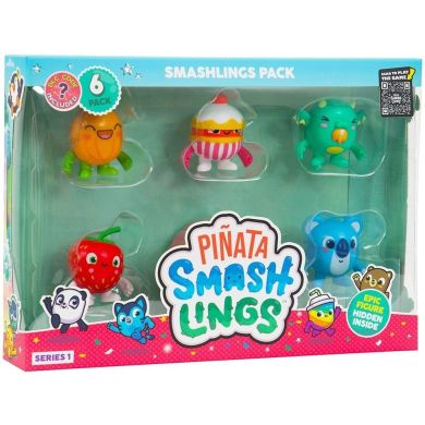 Набір фігурок PINATA SMASHLINGS КУМЕДНІ ГЕРОЇ (6 фігурок, в асорт.) SL2055