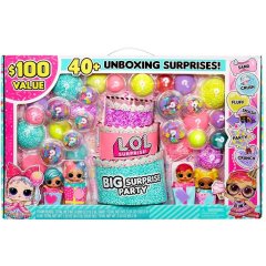 Игровой набор с куклами L.O.L.SURPRISE! – БОЛЬШАЯ ВЕЧЕРИНКА-СЮРПРИЗ (40 сюрпризов) 120957