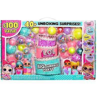 Ігровий набір із ляльками L.O.L.SURPRISE! – ВЕЛИКА ВЕЧІРКА-СЮРПРИЗ (40 сюрпризів) 120957