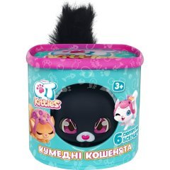 Игровой набор QT KITTIES КОТЕНКИ ЭШ (фигурка, домик, аксессуары) 450001-6