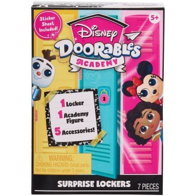 Ігровий набір DISNEY DOORABLES серії Academy ШАФКА З СЮРПРИЗОМ (фігурка, аксесуари) 44722K