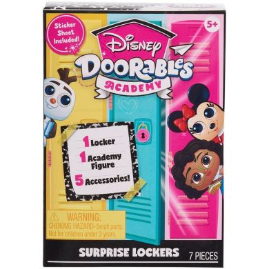 Ігровий набір DISNEY DOORABLES серії Academy ШАФКА З СЮРПРИЗОМ (фігурка, аксесуари) 44722K