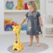 Игрушка-каталка Аккуратный жираф Kiddieland 052365, Жёлтый