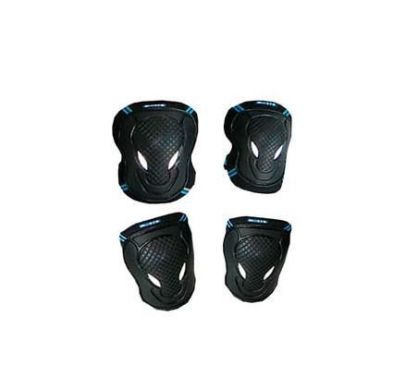 Комплект защитных накладок для колен и локтей Micro Черный XS AC8012