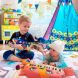 Музыкальная игрушка Battat Пес-гитарист короткий ремешок BX1206Z, Голубой
