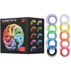 Набір ниток 2E для 3D ручки 1.75 мм, PCL (10 кольорів*10м) 2E-L-BH010