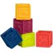 Розвивальні силіконові кубики Battat Підрахуй-Ка! BX1002Z, Різнокольоровий
