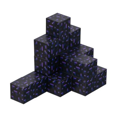 Конструктор магнітний Same Toy Creative Set Obsidian 20ел