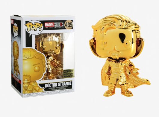 Фигурка Funko POP! MS 10 Doctor Strange Chrome Vinyl Figure 38481