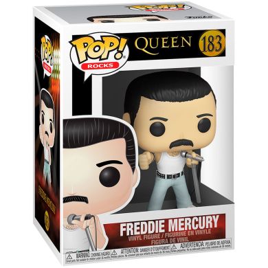 Ігрова фігурка серії Рок-музиканти Фредді Мерк'юрі Радіо Гага 1985 Funko 33735