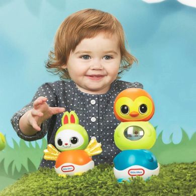 Игровой набор Little Tikes Сонные пирамидки 646881, Разноцветный