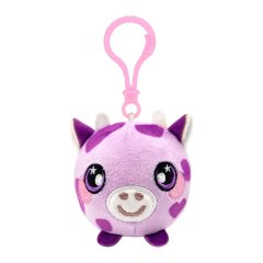 Мягкая игрушка Squeezamals Корова Келли на клипсе 6 см SQS00866K