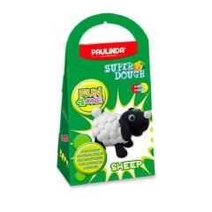 Набор для лепки Paulinda Super Dough Fun4one Овечка подвижные глаза PL-1564