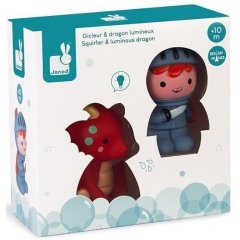 Набор игрушек для купания Janod Рыцарь и дракон J04701