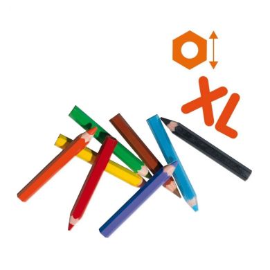 Набір воскових олівців Ses Creative My First Веселка 8 кольорів 14416S