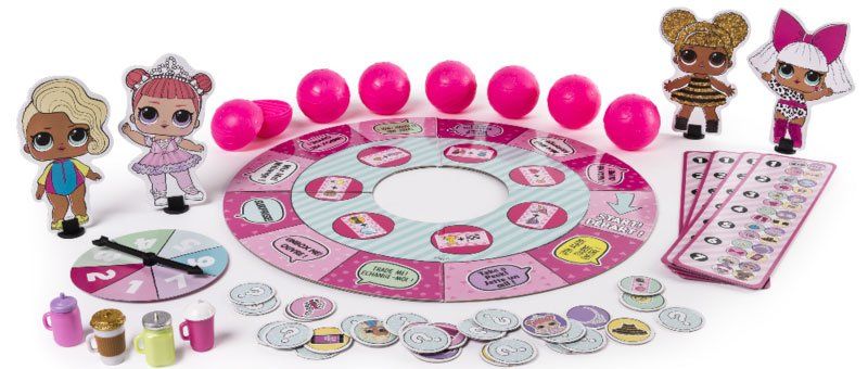 Настольная игра Spin Master Games L.O.L. Surprise с четырьмя эксклюзивными аксессуарами L.O.L. SM98234/6042059