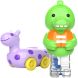 Обучающий игровой набор Educational Insights Zoomigos Крокодильчик с машинкой EI-2105, Разноцветный