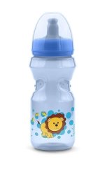 Поильник-непроливайка Nuvita 12м+ 370 мл голубой NV1453Blue, Голубой