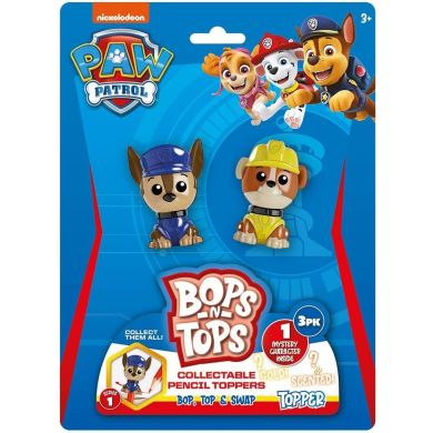 Набір колекційних фігурок-топерів SAMBRO серії Bop n Tops ЩЕНЯЧИЙ ПАТРУЛЬ (3 фігурки, в асорт.) PWP20-3980-KV-FO