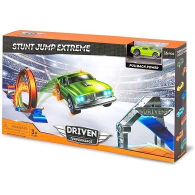 Игровой набор Driven Turbocharge Stunt Jump Extreme 16 элементов WH1112Z