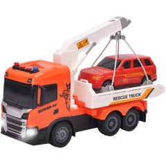 Ігровий набір серії Big Truck ЕВАКУАТОР SCANIA З МАШИНОЮ (світло, звук) 6408KS