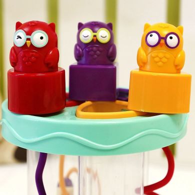 Ігровий набір Battat сортер- лабіринт Совушка Угу-гу BX1384Z, Різнокольоровий