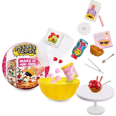 Игровой набор Miniverse серии Mini Food СОЗДАНИЕ УЖИН (в ассорт., в дисплее) 591825