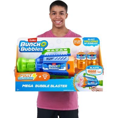 Игровой набор BUNCH O BUBBLES серии Large S1 БЛАСТЕР С МЫЛЬНЫМИ ПУЗЫРЬКАМИ 11349