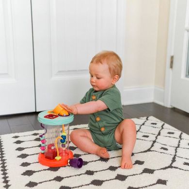 Ігровий набір Battat сортер- лабіринт Совушка Угу-гу BX1384Z, Різнокольоровий