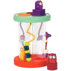 Ігровий набір Battat сортер- лабіринт Совушка Угу-гу BX1384Z, Різнокольоровий