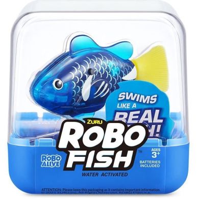 Интерактивная игрушка ROBO ALIVE S3 РАБОРЫБКА (синяя) 7191-4