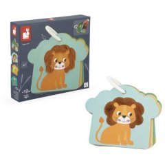 Игровой набор Janod Тактильные карты Саванна J02694