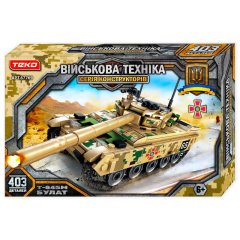 Конструктор "Військова техніка" 67769 (24) "Teko", 403 деталі, &ldquo;Т-64БМ Булат&rdquo;, в коробці