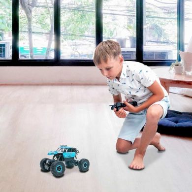 Автомодель Sulong Toys Off-road crawler Super sport 1:18 синя радіокерувана SL-001RHB