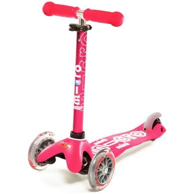 Самокат Micro серії Mini Deluxe Рожевий (до 50 кг, триколісний) Micro MMD003