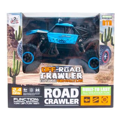 Автомодель Sulong Toys Off-road crawler Super sport 1:18 синяя радиоуправляемая SL-001RHB